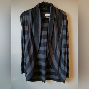 LIKE NEW Loft Lightweight Striped Sweater